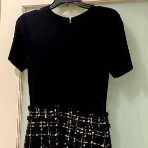 Ted Baker knit skirt with ribbed top. All one piece. Size 2